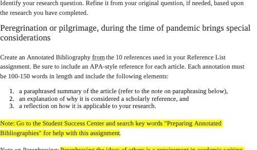 Identify your research question. Refine it from your original question, if