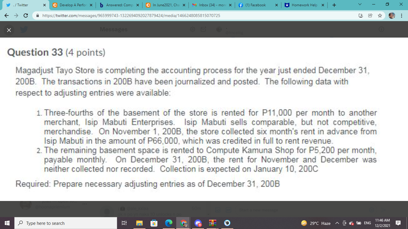 y. / Twitter X C Develop A Perfor x | b