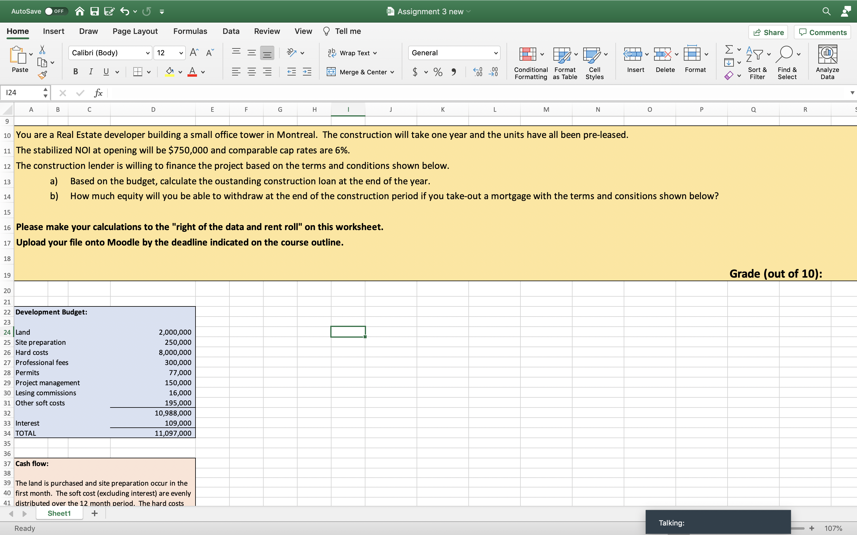Hello, I need help with this assignment and show calculations please. Thank