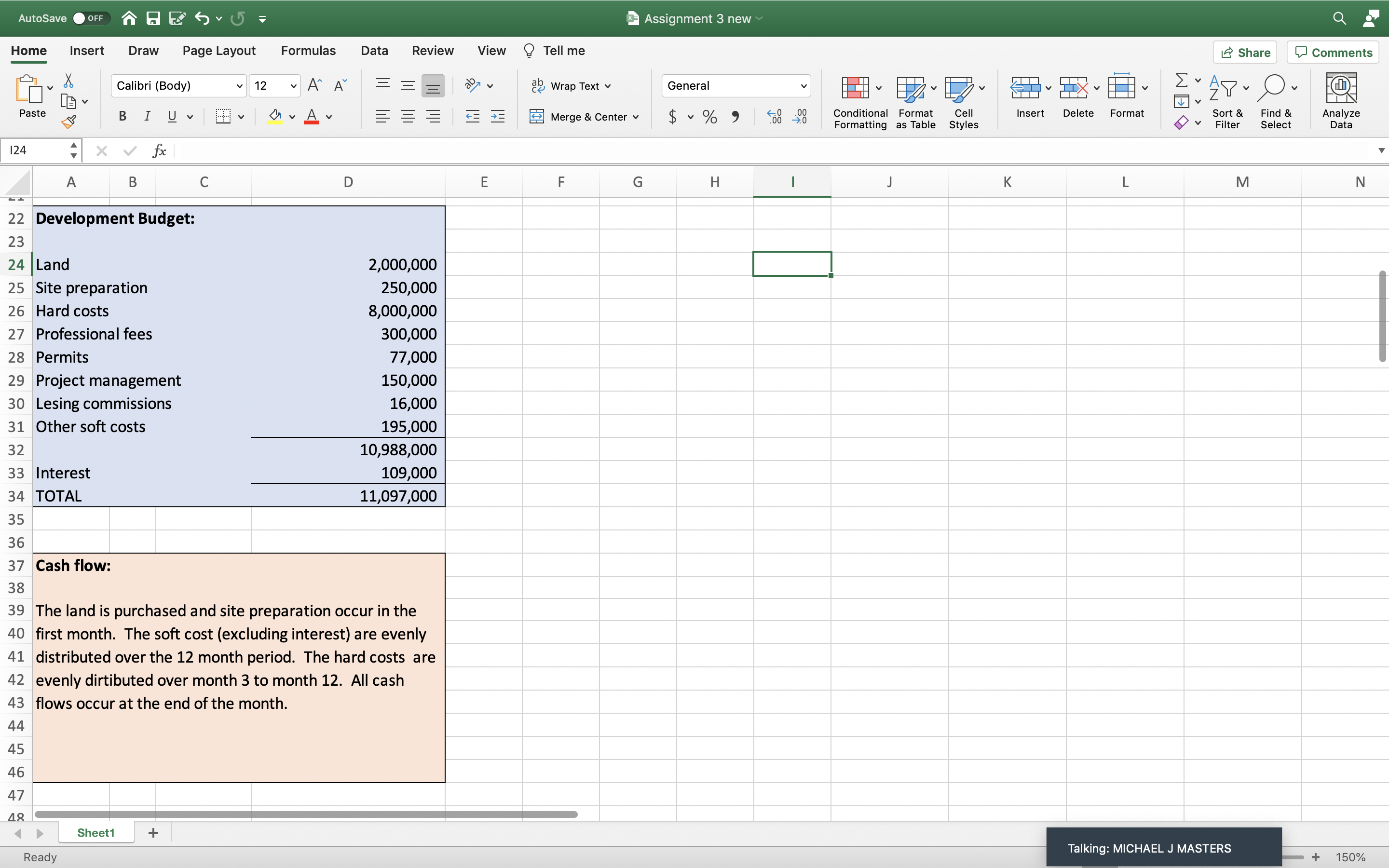 you in advance! AutoSave OFF 3 Assignment 3 new Home Insert Draw