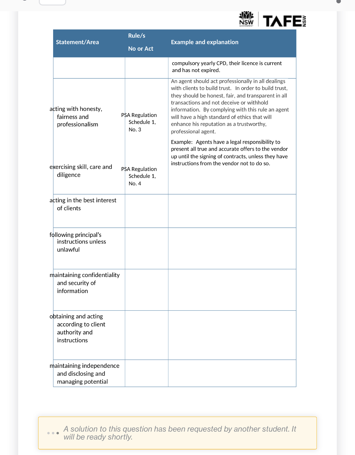 Why is the tutor taking so long to answer this section, max