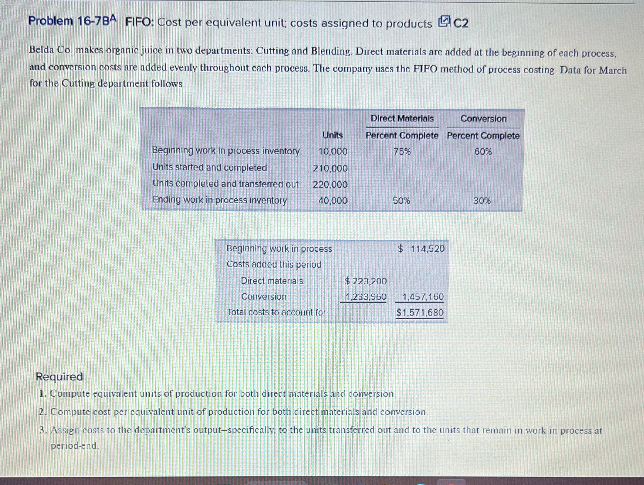 I need help. This has to be on excel and using formulas