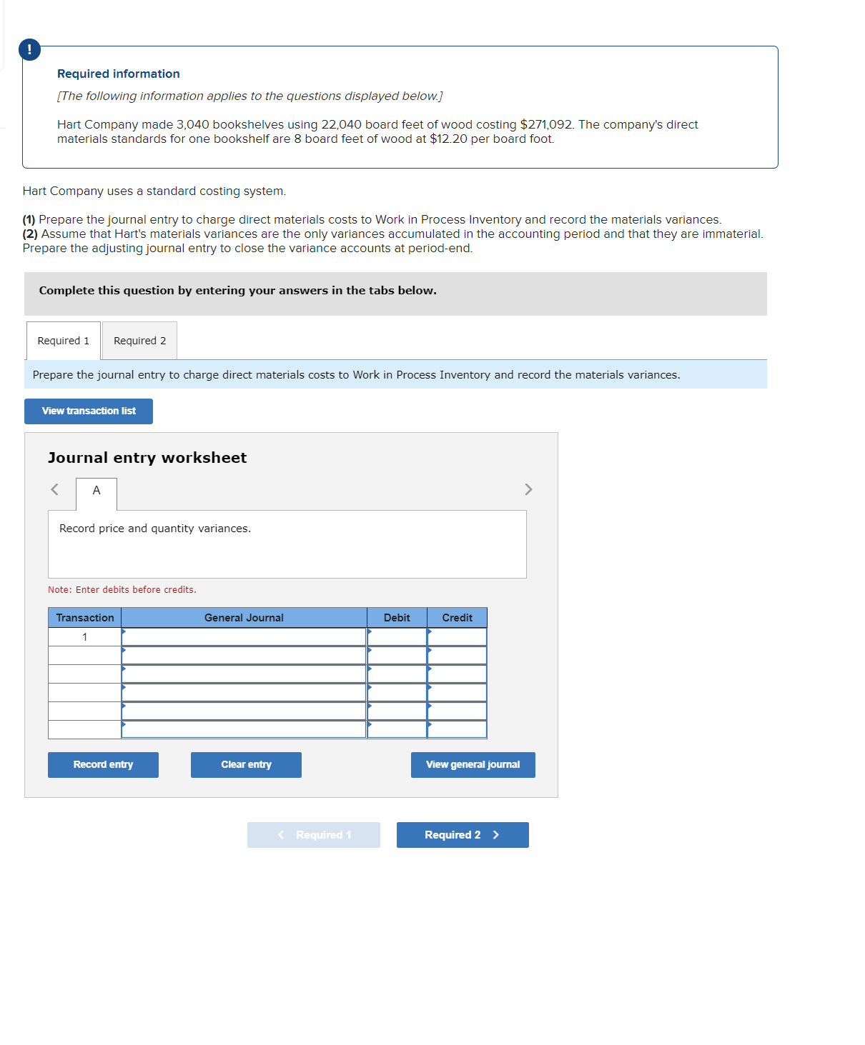 displayed below] Hart Company made 3,040 bookshelves using 22,040 board feet ofwood