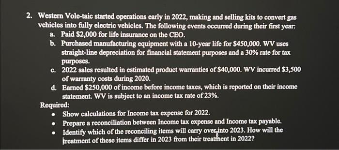 4Please help me with this question!! 2. Western Vole-taic started operations early