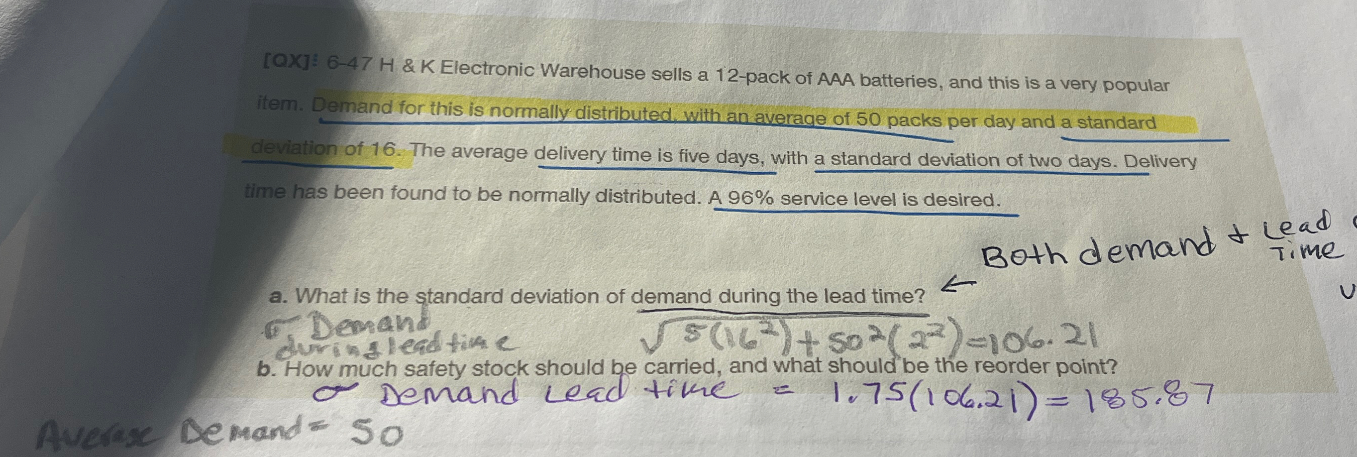  [Qx]:6-47 H & K Electronic Warehouse sells a 12-pack of AAA