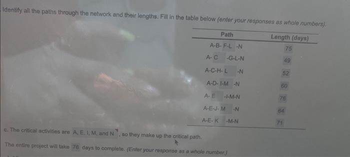 & B \\ G & 8 & C \\ H & 11