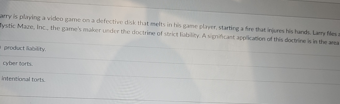  arry is playing a video game on a defective disk that