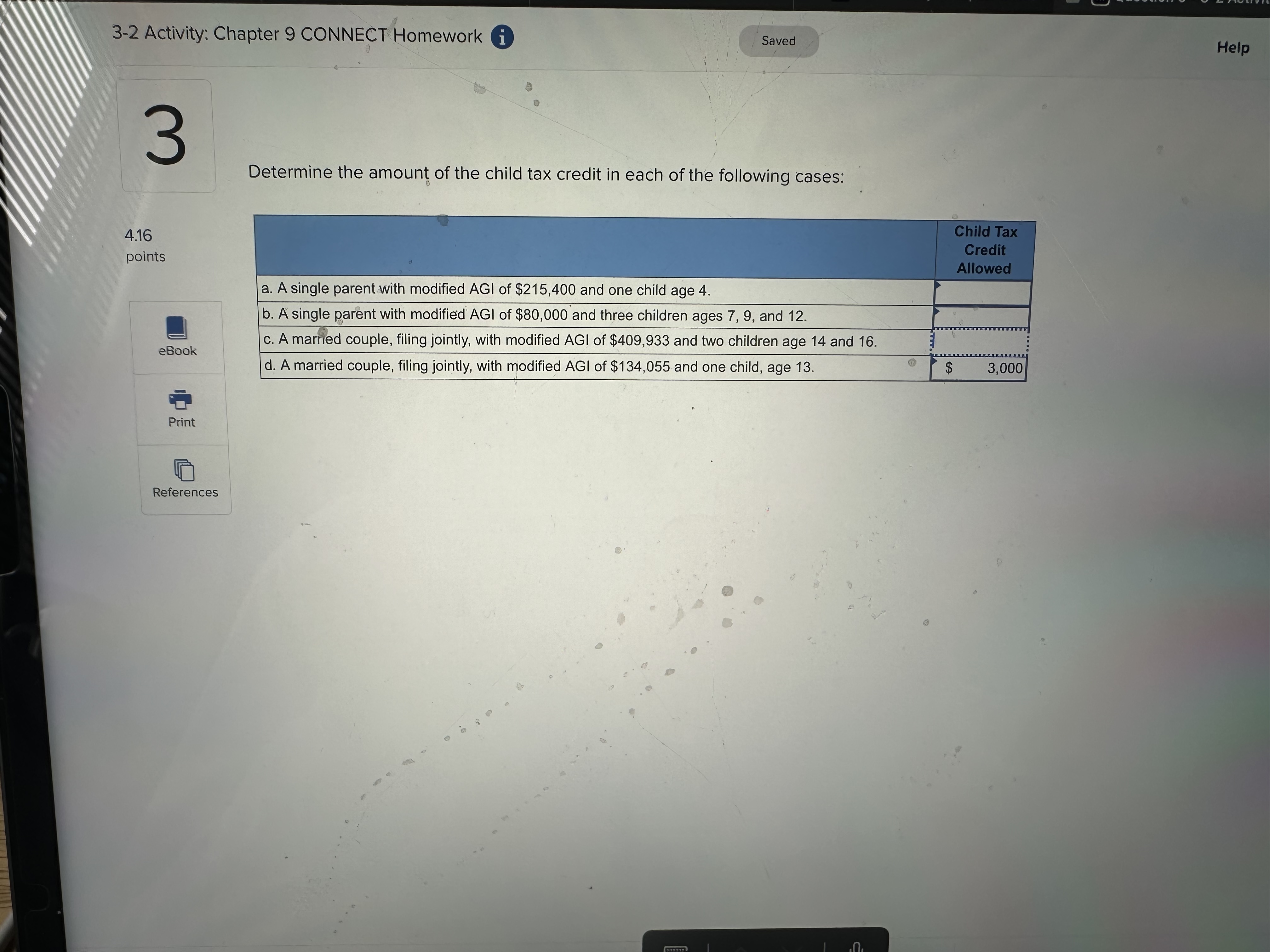 Please help me answer these ? 3-2 Activity: Chapter 9 CONNECT Homework