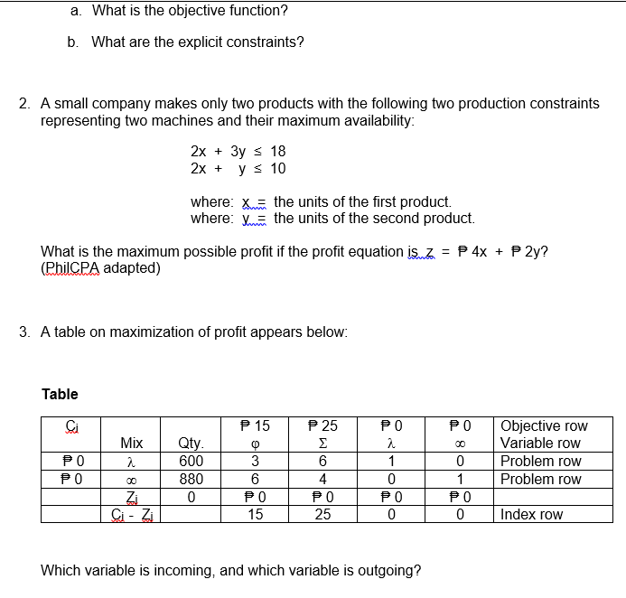 MANAGEMENT SCIENCE ACCOUNTING SUBJECT. Thank you so much. Problems 1. The Ball
