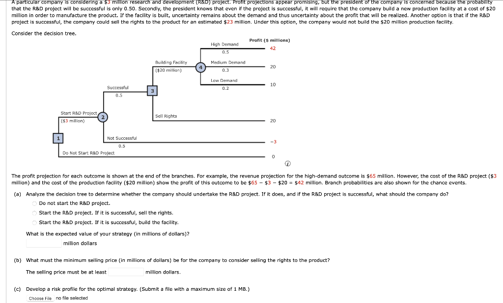 Please answer PART A THROUGH C A particular company is considering a