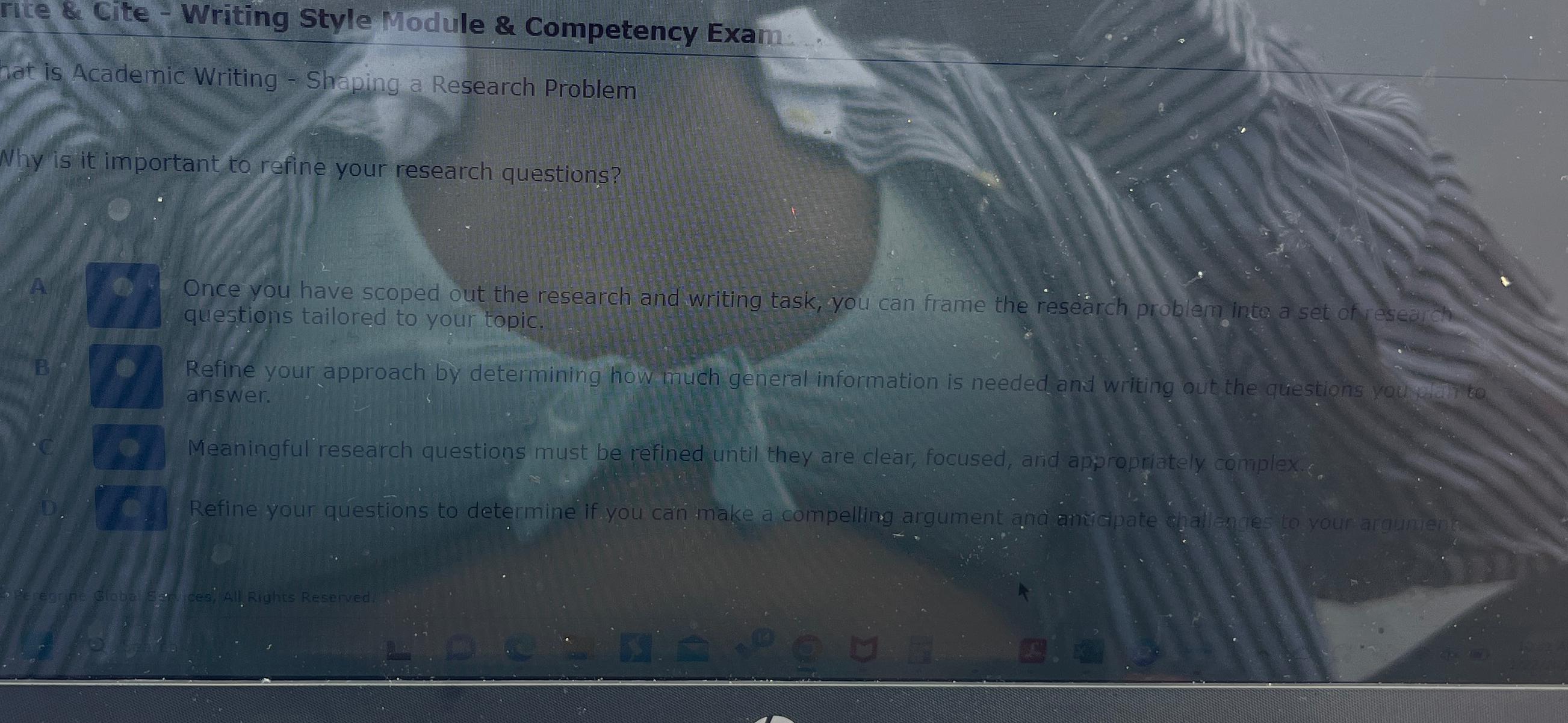  rite & Cite - Writing Style Module & Competency Exam: hat