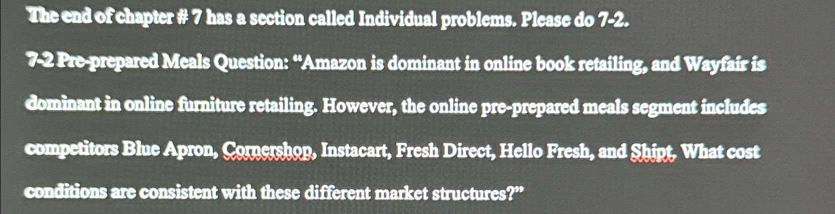  The end of chapter 77 has a section called Individual problems.