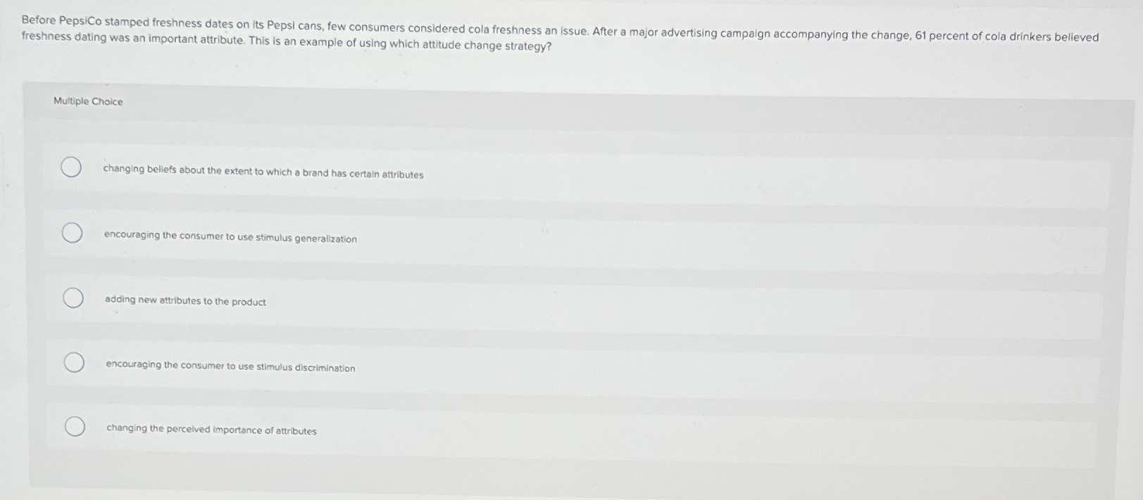  freshness dating was an important attribute. This is an example of