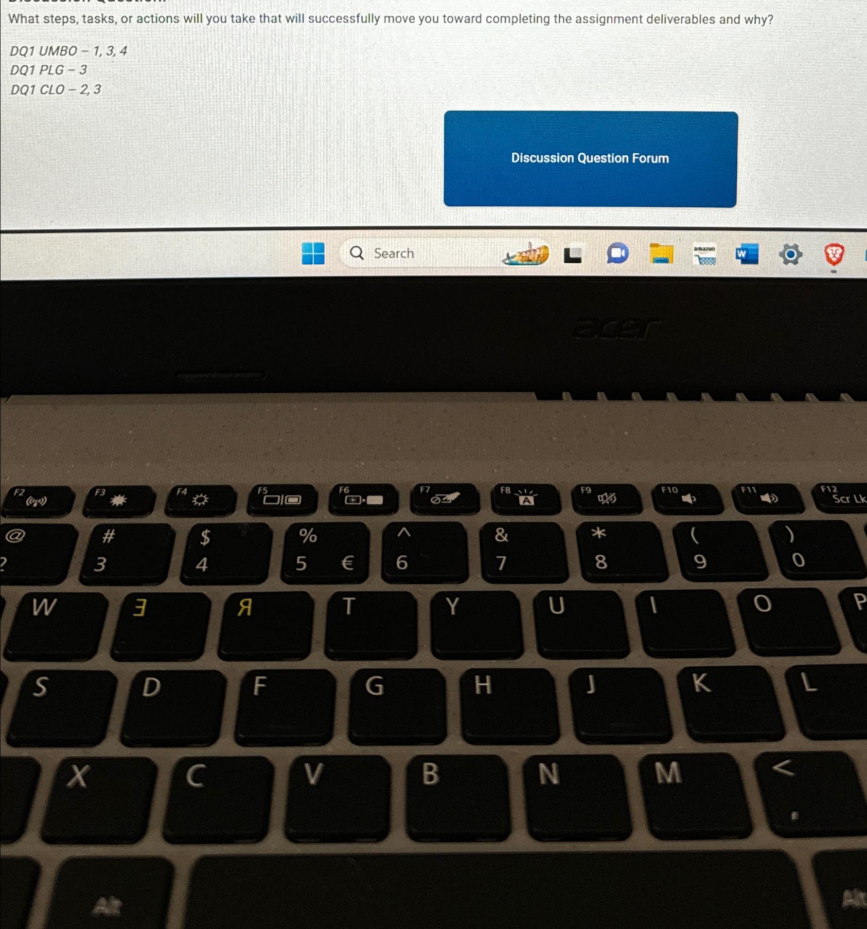  What steps, tasks, or actions will you take that will successfully