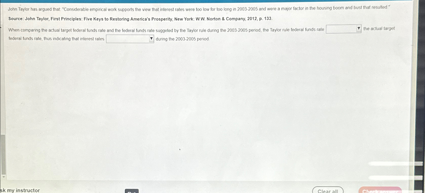  Source: John Taylor, First Principles: Five Keys to Restoring America's Prosperity,