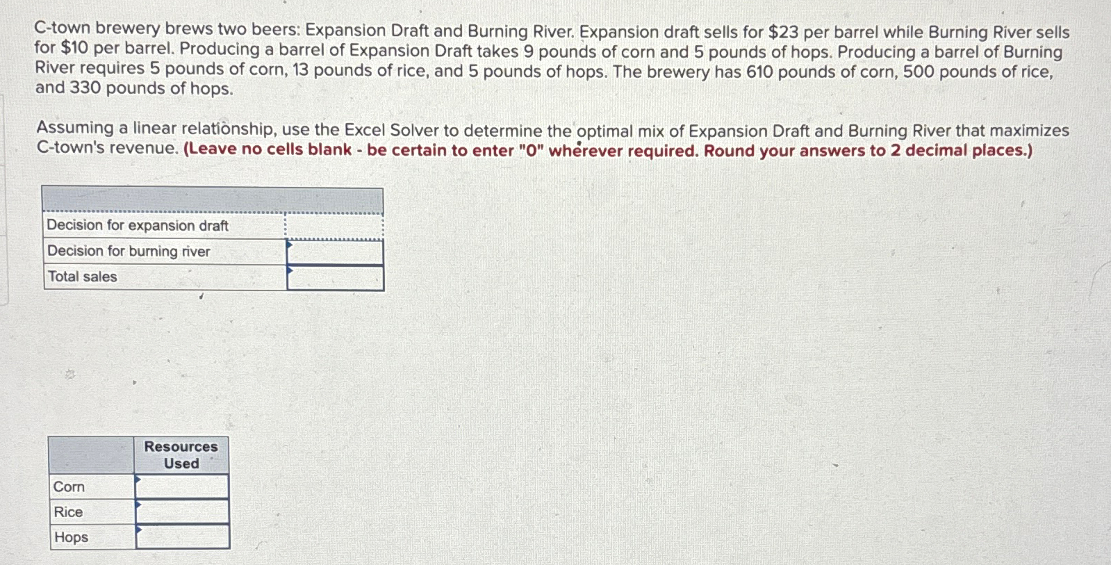  Please help me step by step ith Excel and by hand