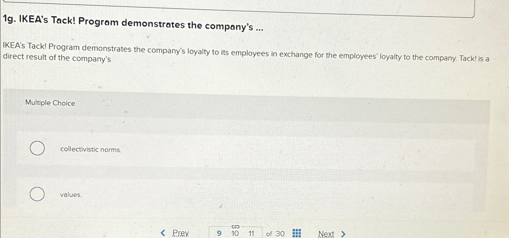  1g. IKEA's Tack! Program demonstrates the company's ... IKEA's Tack! Program