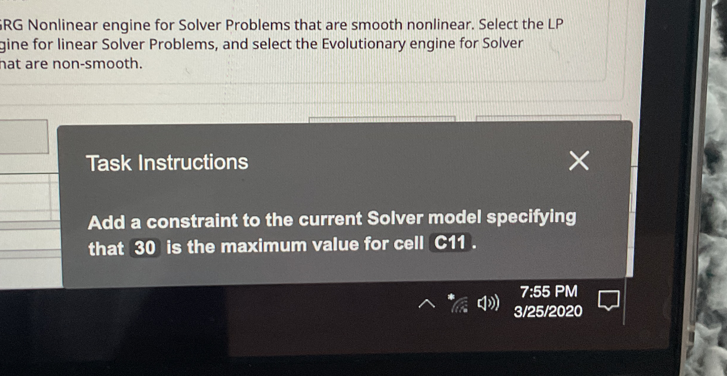  RG Nonlinear engine for Solver Problems that are smooth nonlinear. Select