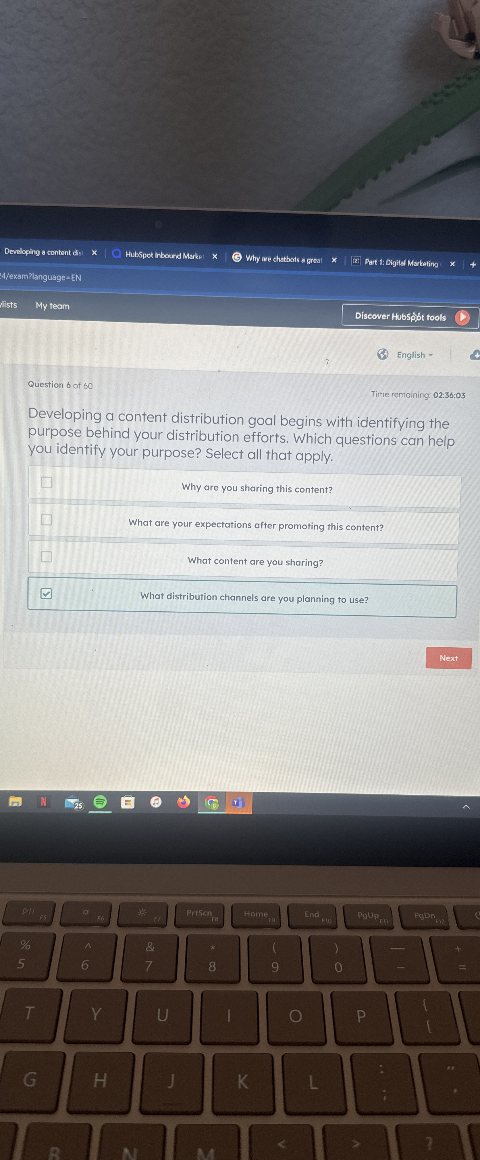  Developing a content dist HubSpot Inbound Market Why are chatbots a