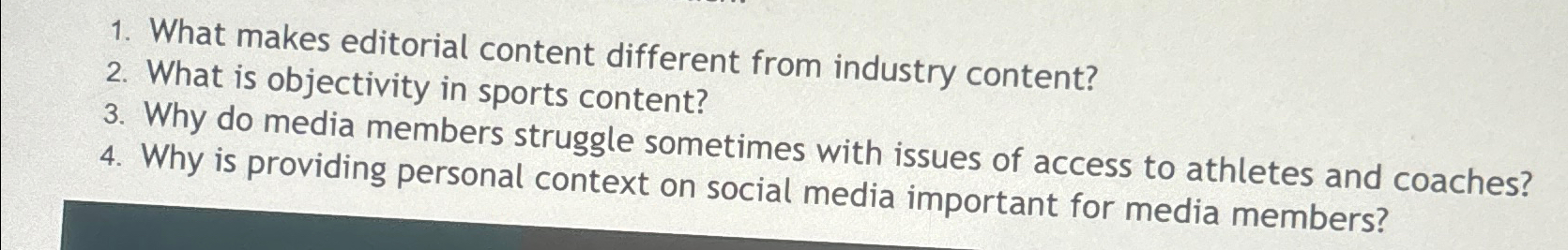  What makes editorial content different from industry content? What is objectivity
