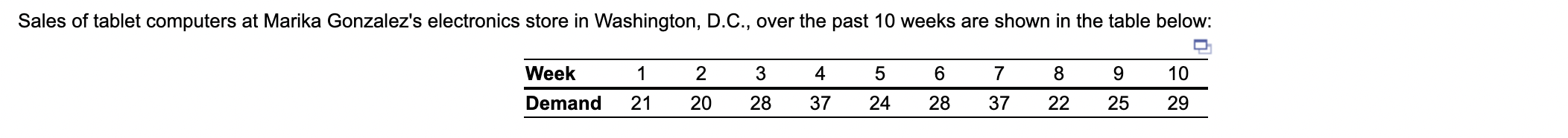  b) For the forecast developed using exponential smoothing (=0.60 and initial