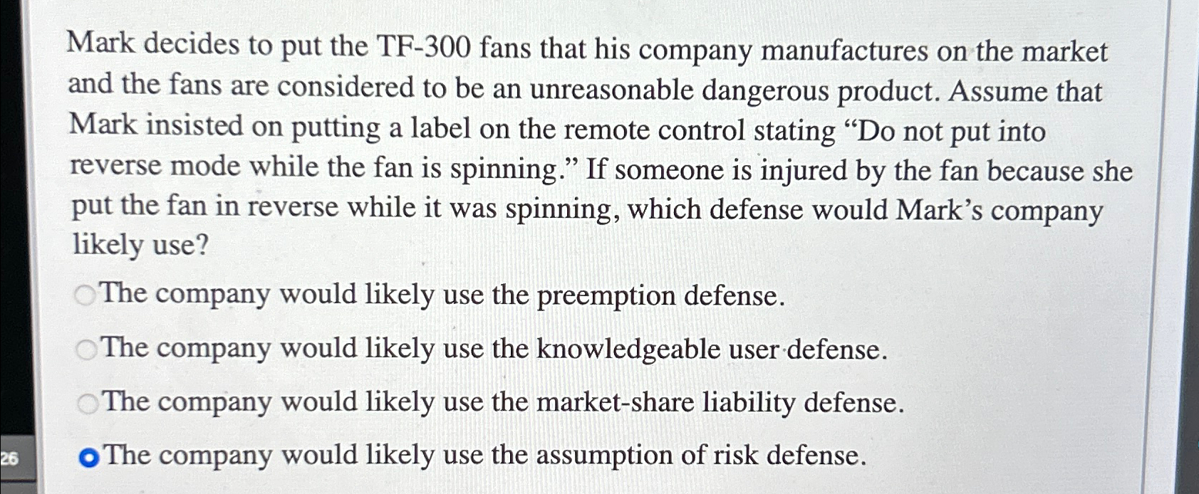  Mark decides to put the TF-300 fans that his company manufactures