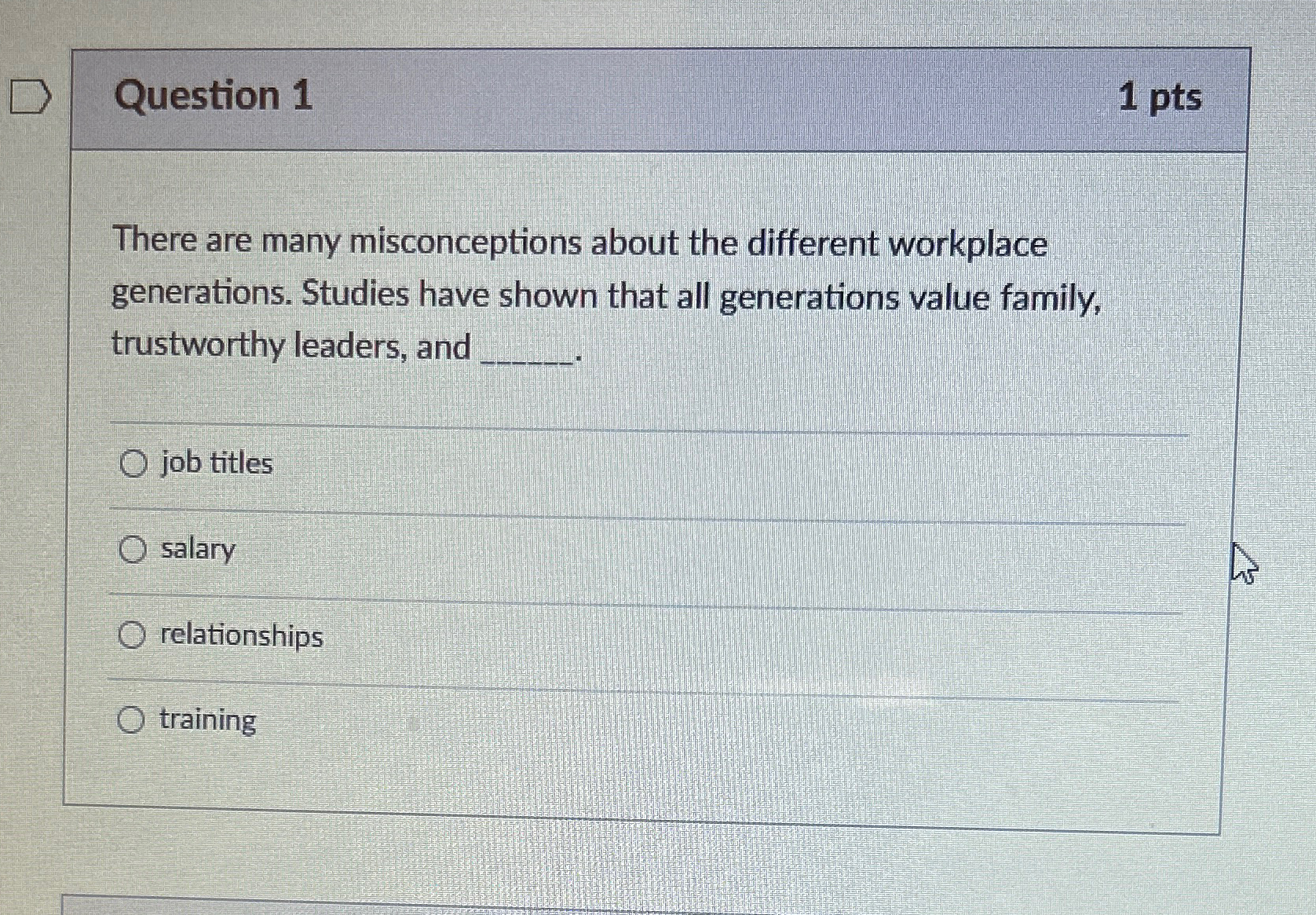  There are many misconceptions about the different workplace generations. Studies have