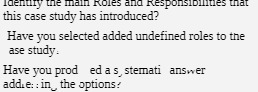 In 310 AIDOADT ilies alld Respons this case study has introduced?