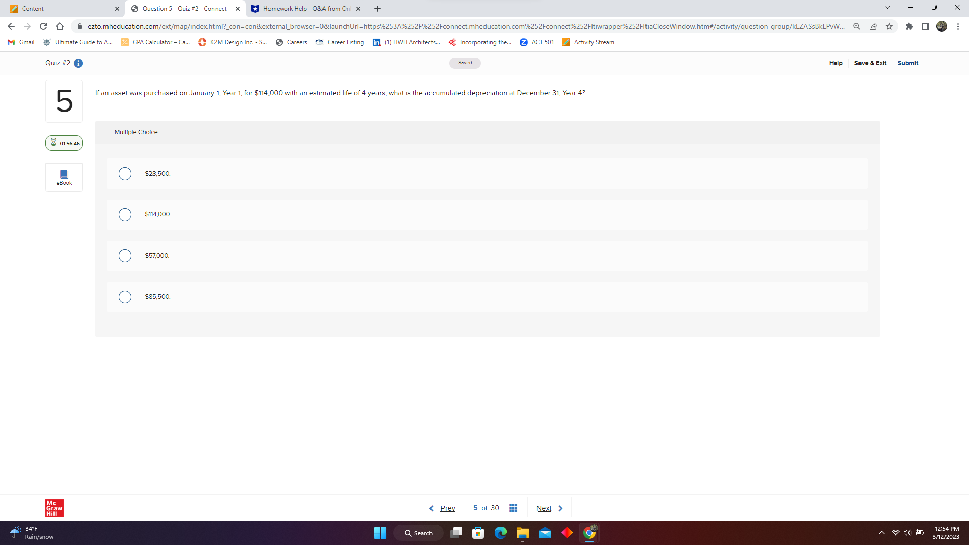 @ Career Listing in] (1) HWH Architects.. ; 340F Rain/snow Q Search