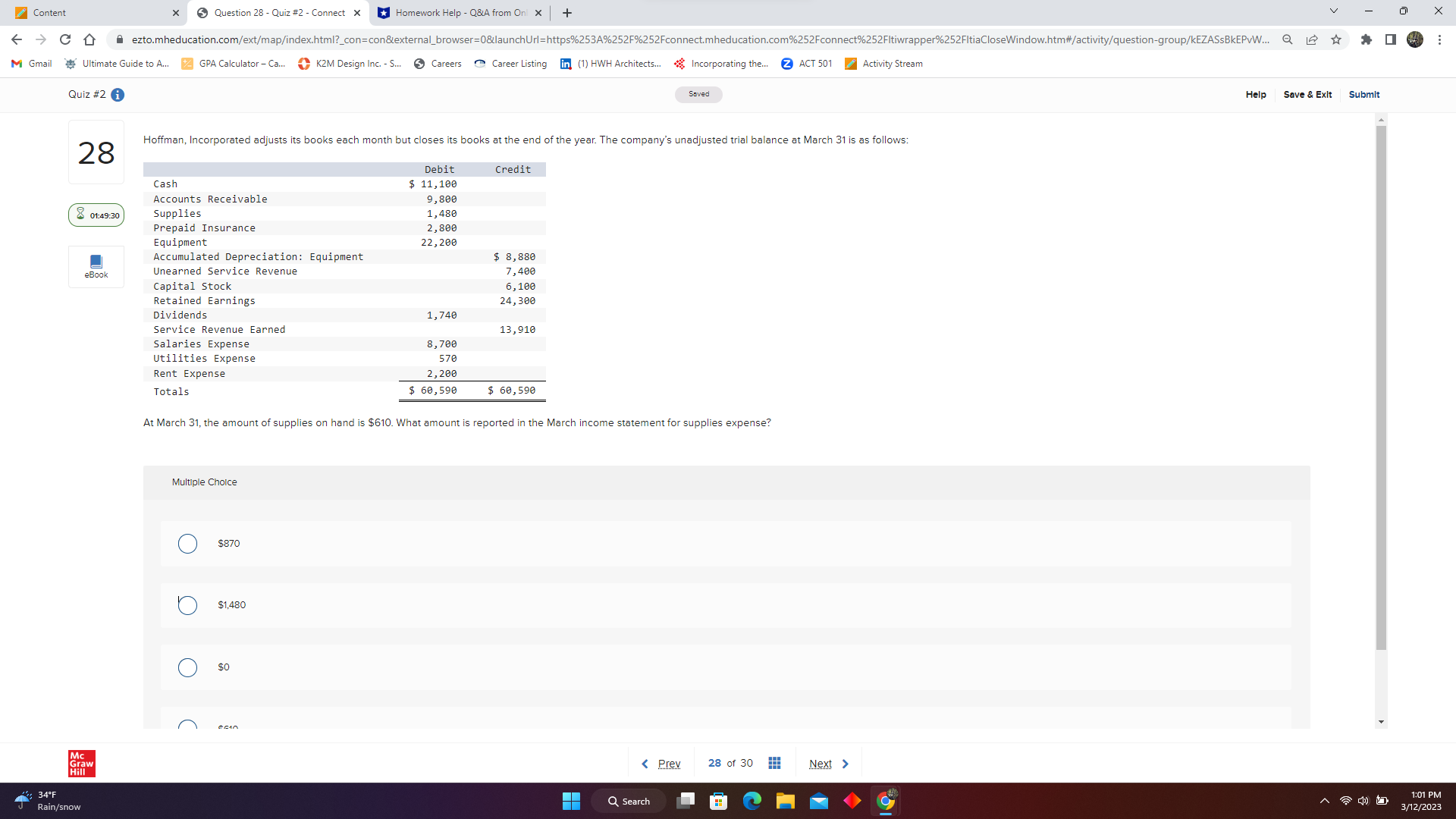 Q&A from Onl x + X - > C D ezto.mheducation.com/ext/map/index.html?_con=con&external_browser=0&launchUrl=https%253A%252F%252Fconnect.mheducation.com%252Fconnect%252Fltiwrapper%252FltiaCloseWindow.htm#/activity/question-group/kEZASSBKEPVW.. Q