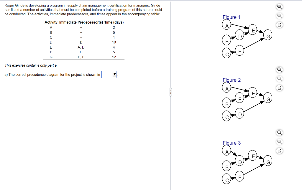  Roger Ginde is developing a program in supply chain management certification
