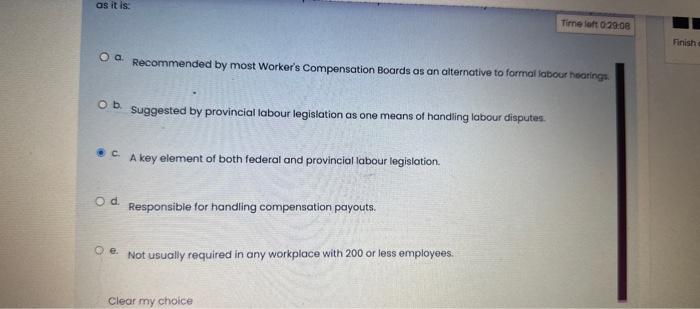 the most extreme employees on the job. b. Behovioural characteristics of the