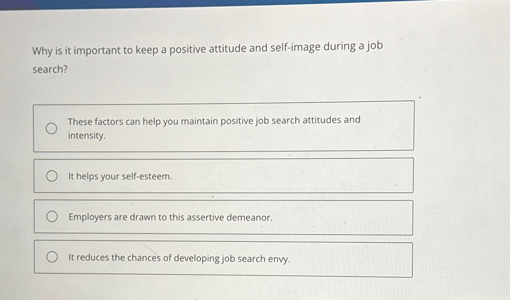  Why is it important to keep a positive attitude and self-image