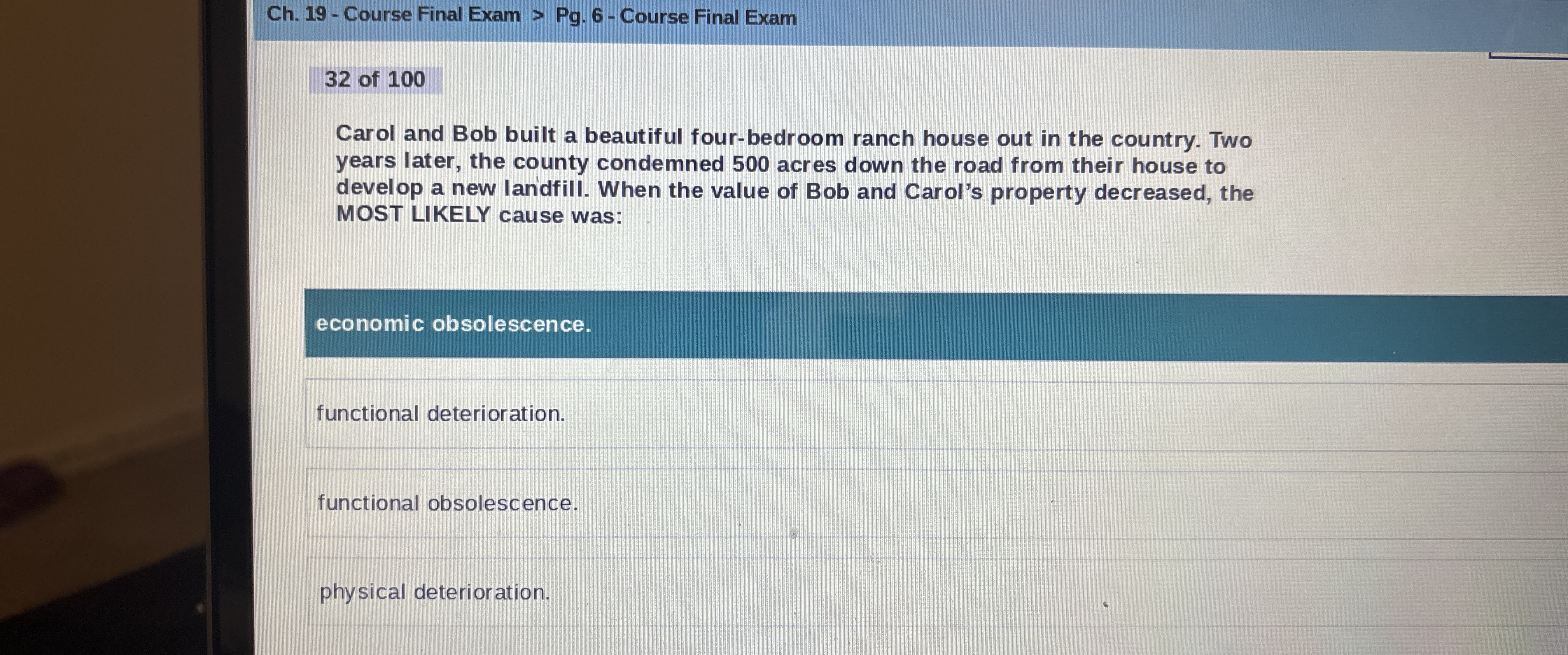  Ch.19- Course Final Exam > Pg.6- Course Final Exam 32 of