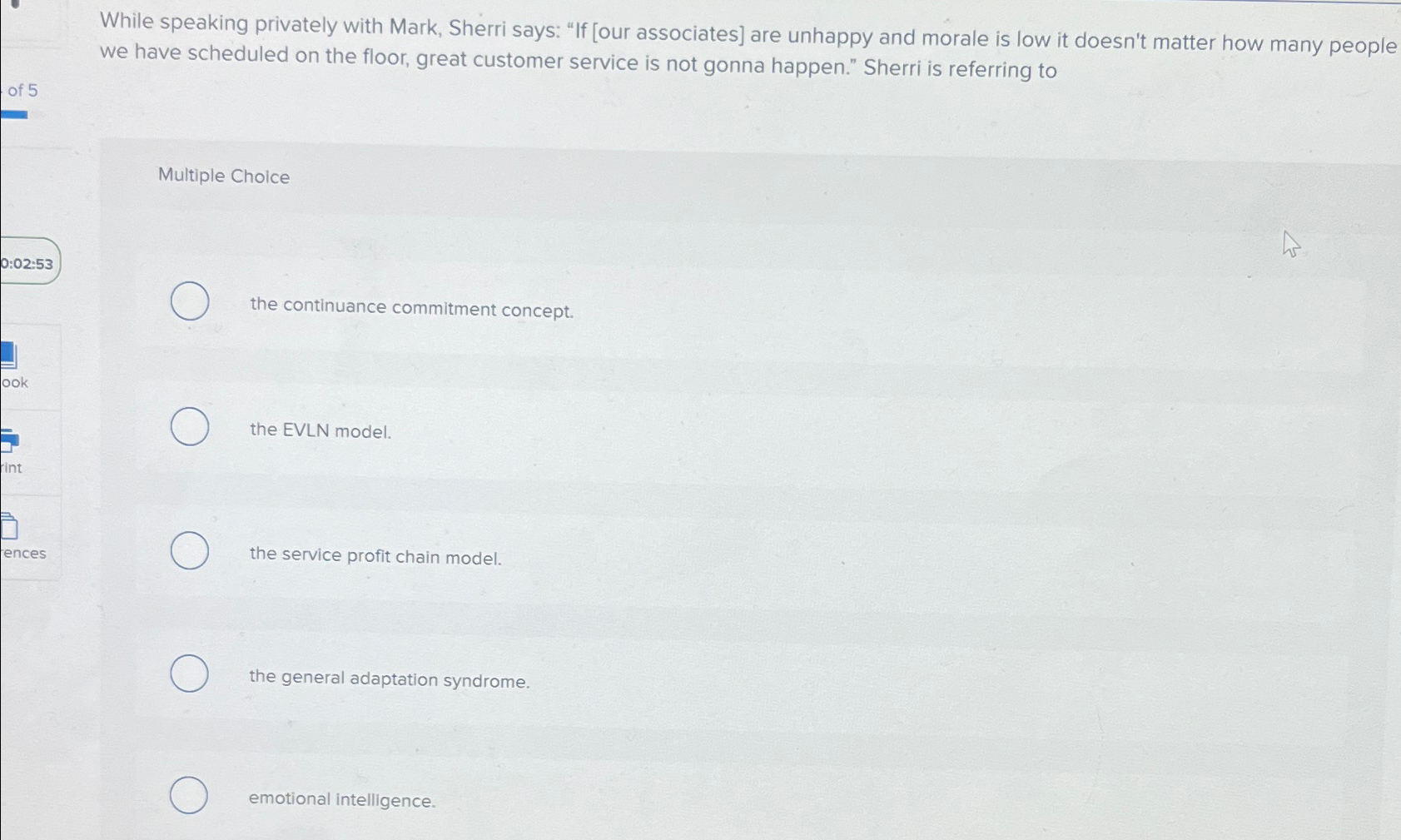  While speaking privately with Mark, Sherri says: "If [our associates] are