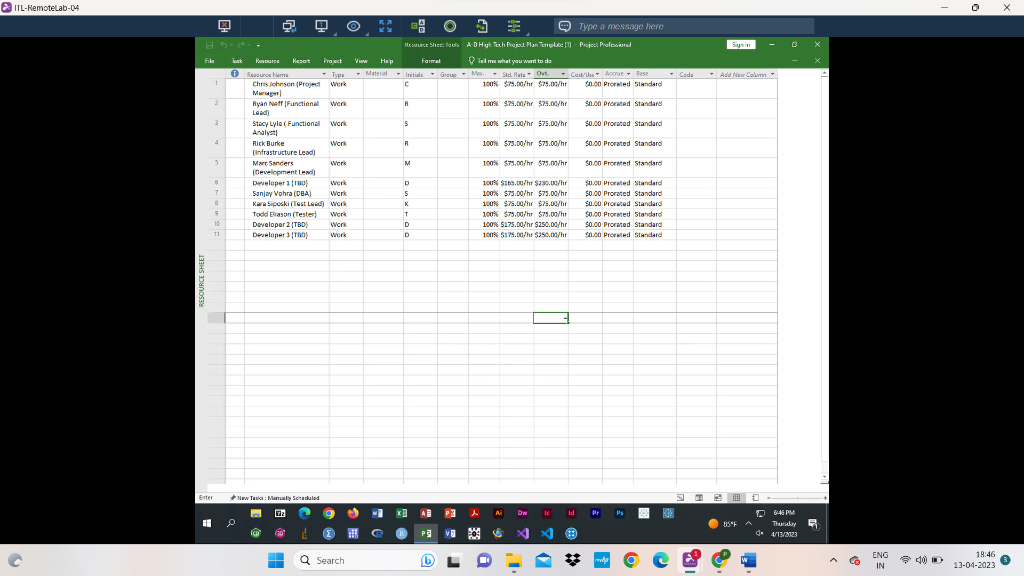 Read the case A&D High Tech Case Study (Kellog school of management),