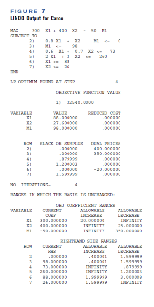 to be changed to min 2 Carco manufactures cars and trucks. Each