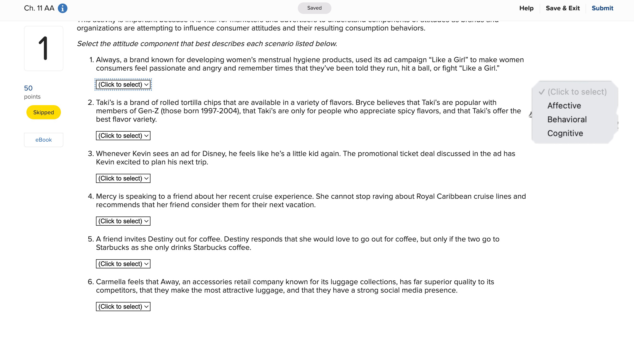  Ch.11AA( Help Save & Exit Submit 1 organizations are attempting to