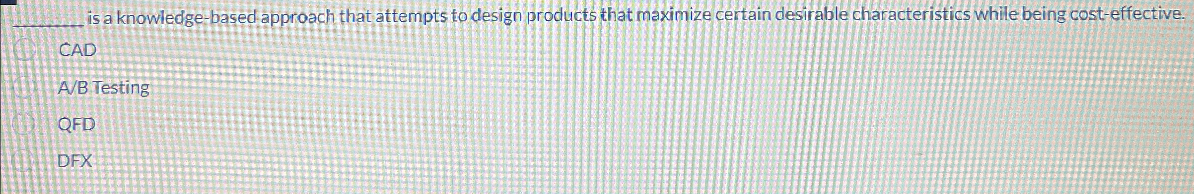  q, is a knowledge-based approach that attempts to design products that