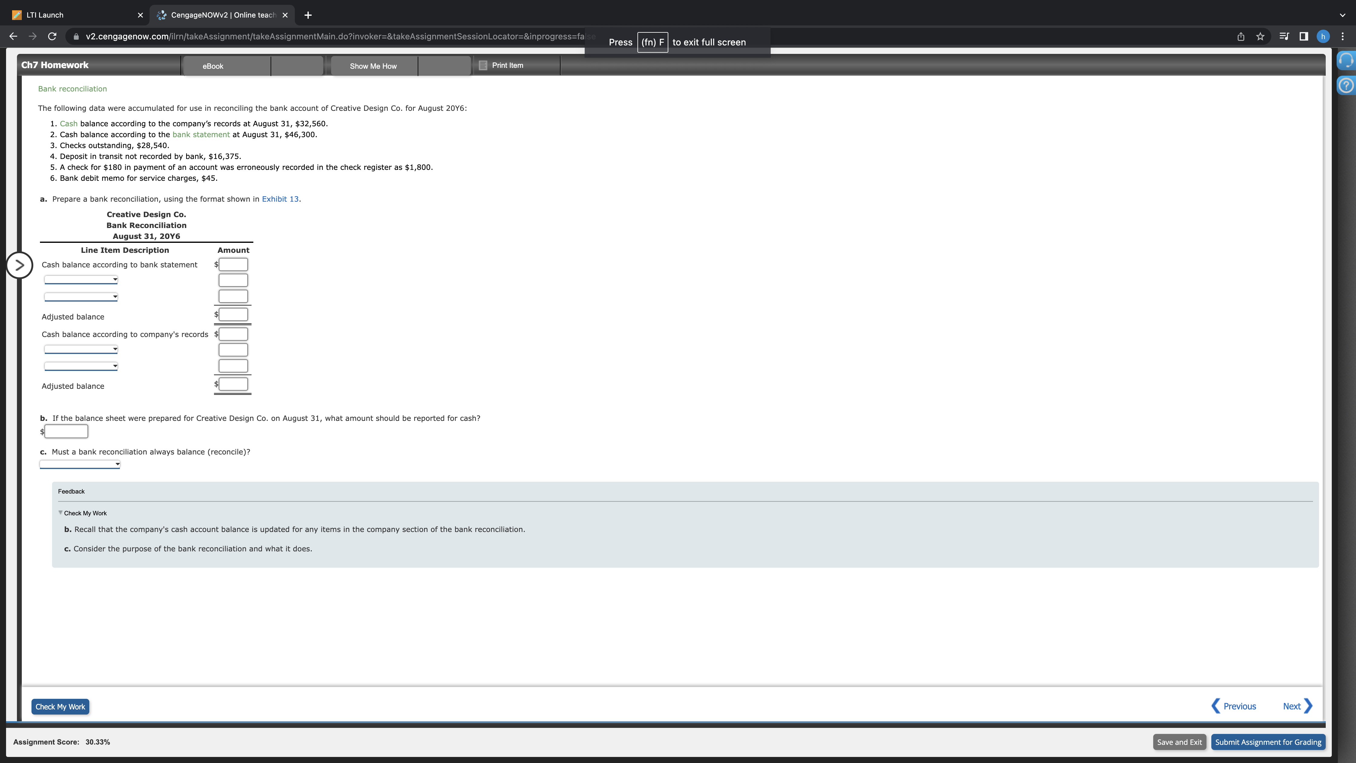  LTI Launch CengageNOWv2 | Online teach C A v2.cengagenow.com/ilrn/takeAssignment/takeAssign eAssignmentMall entMain.do?invoker=&takeAssignmentSessionLocator=&inprogress=fals