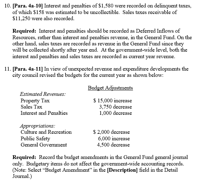 or statement of revenues, expenditures, and changes in fund balances. However, if