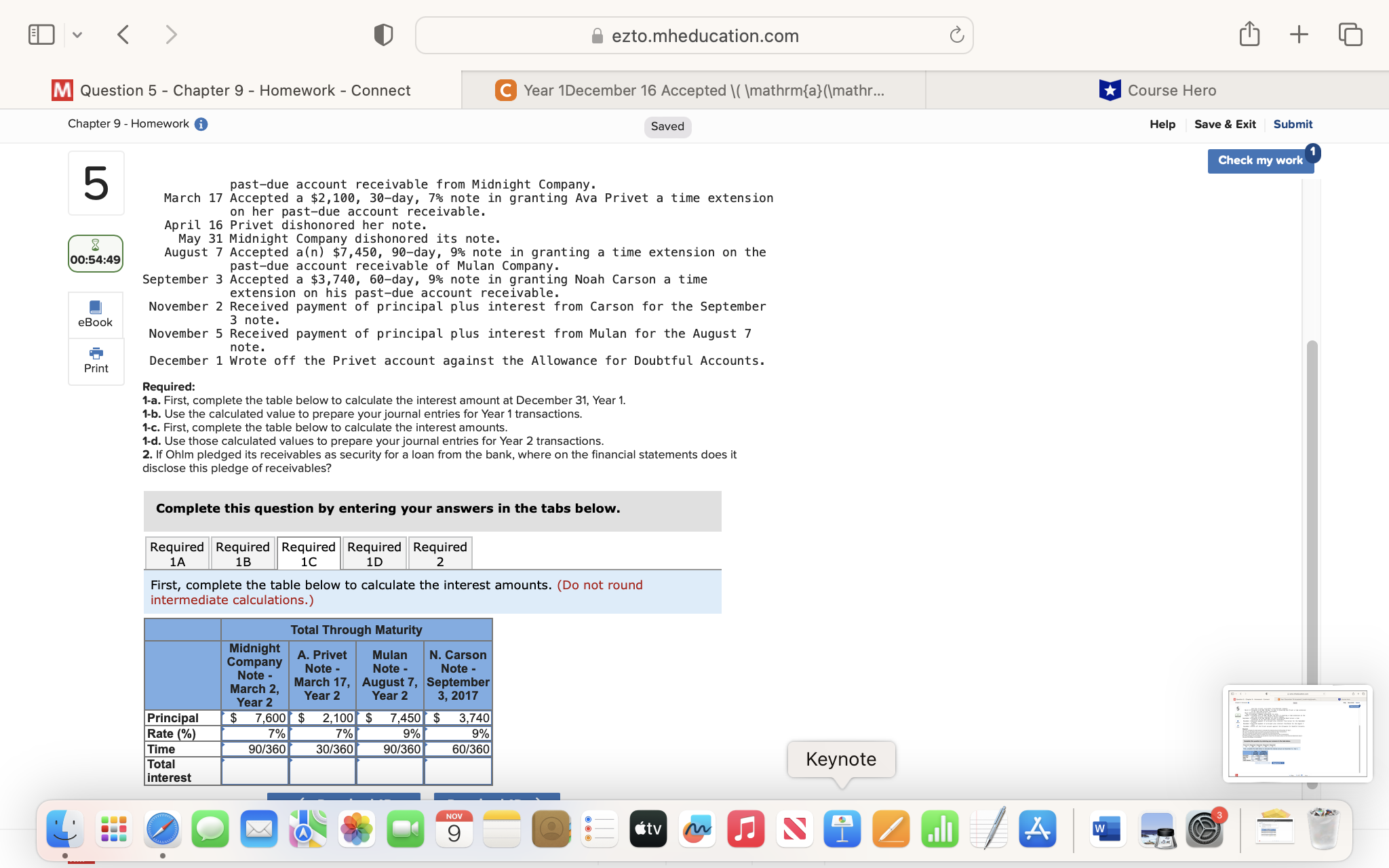 work 5 The following transactions are from Ohlm Company. Note: Use 360