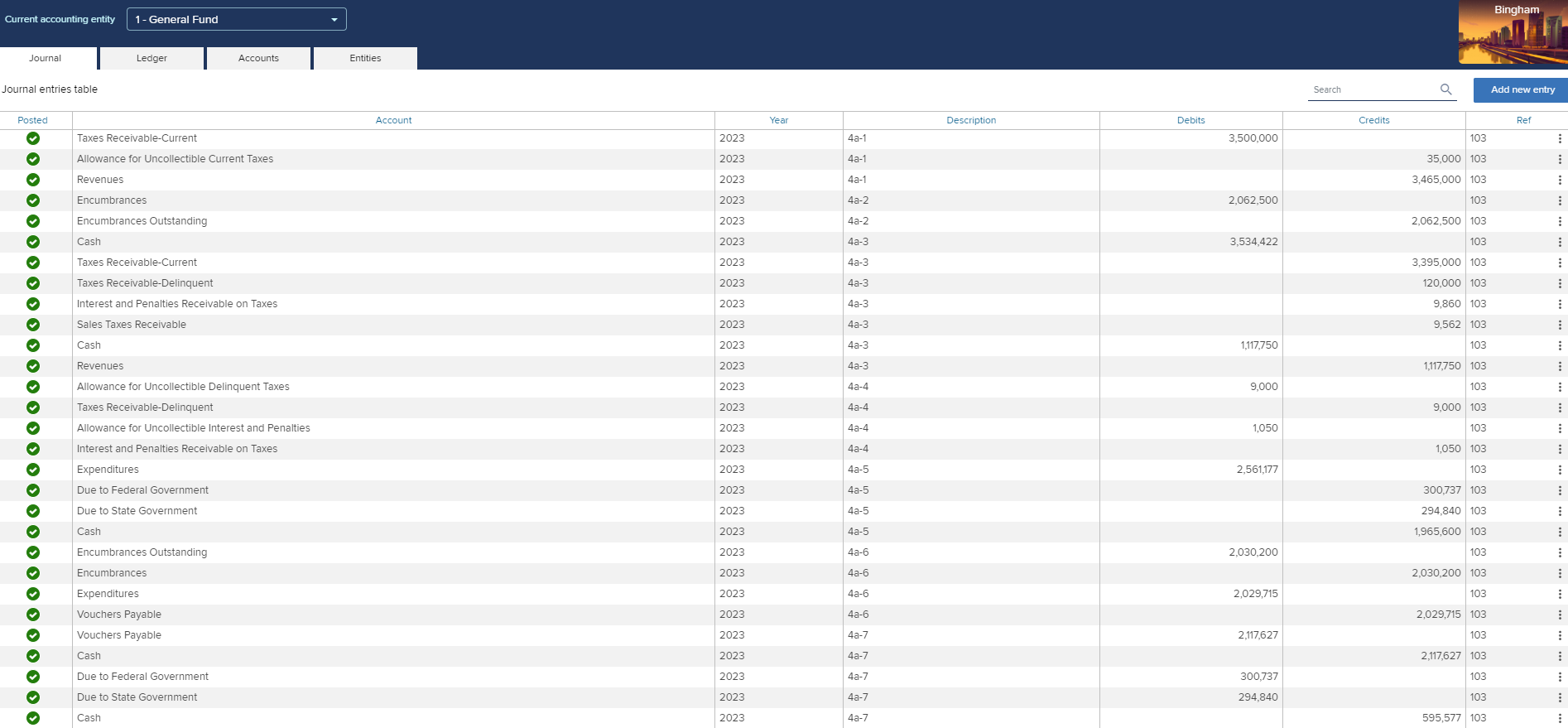 the tax will be uncollectible. Required: Record this transaction in both the