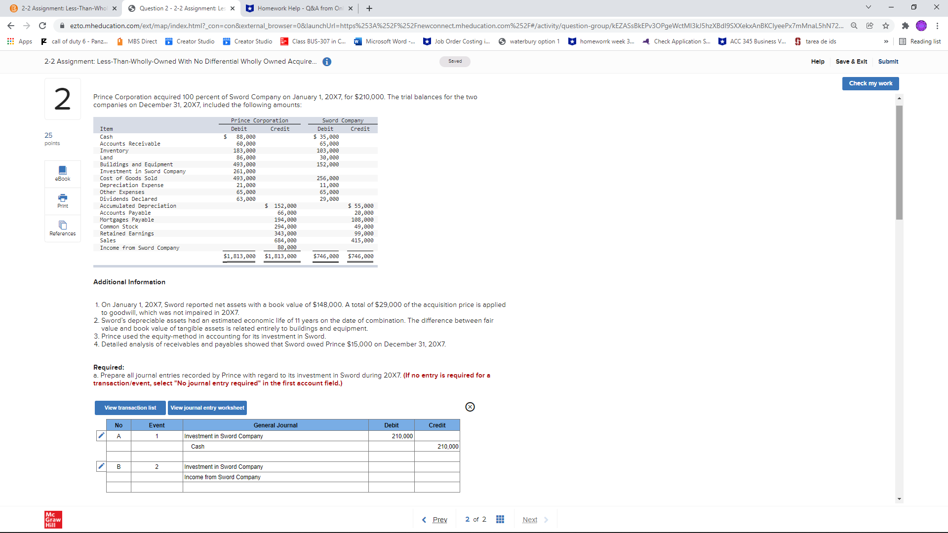 B 2-2 Assignment: Less-Than-Whol x 3 Question 2 - 2-2 Assignment: