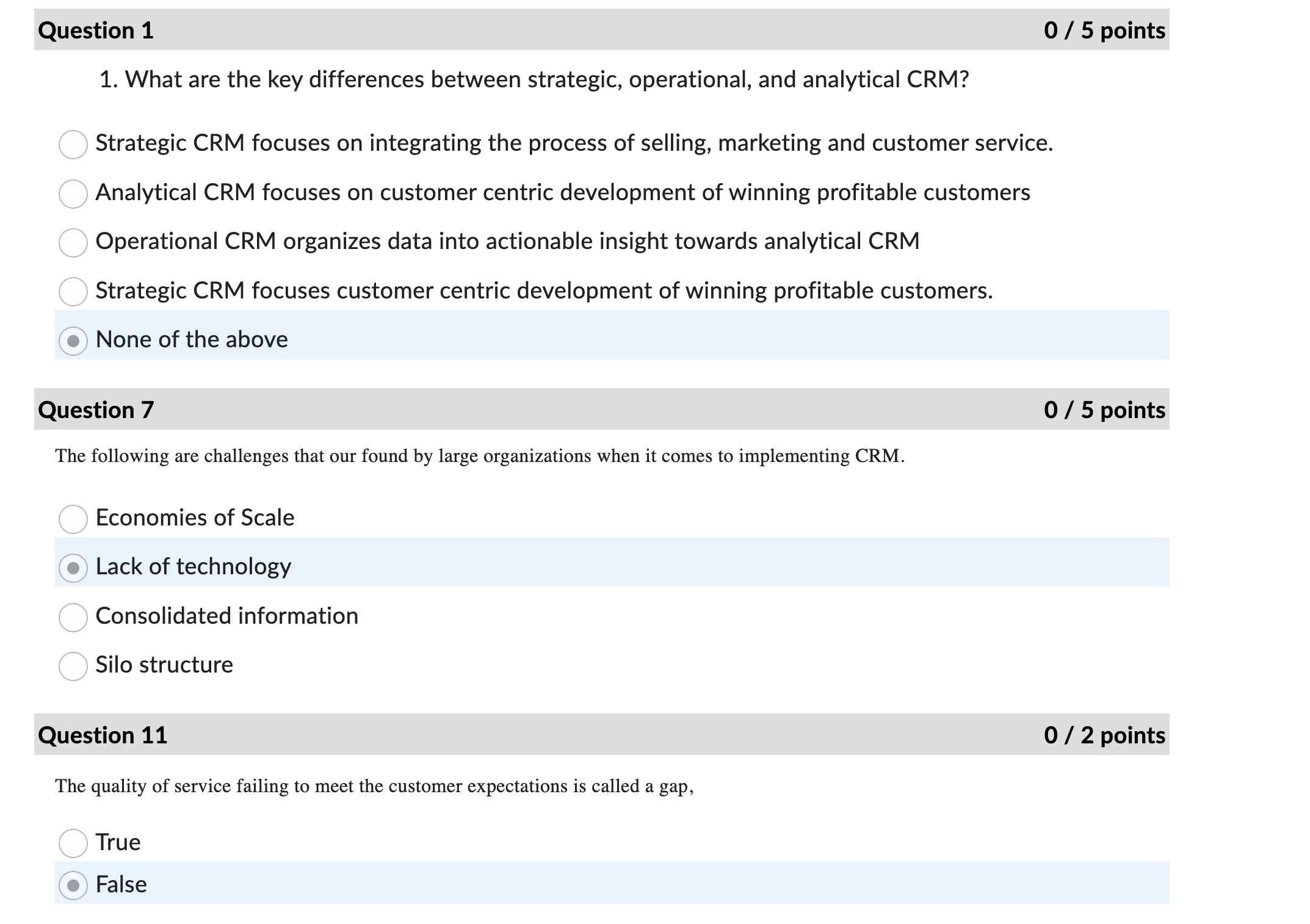  Question 1 05 points What are the key differences between strategic,