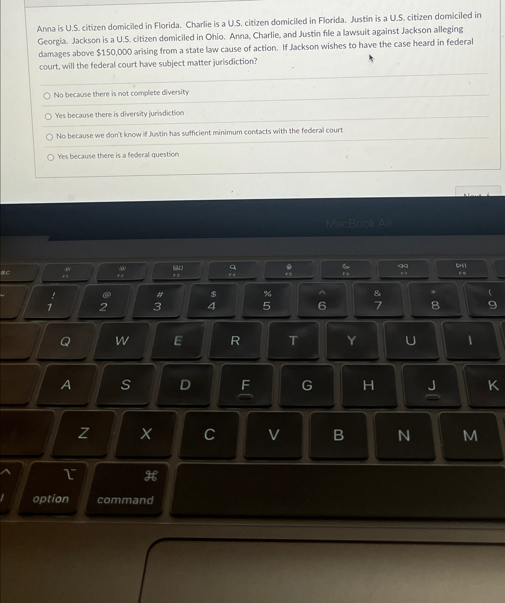  Anna is U.S. citizen domiciled in Florida. Charlie is a U.S.