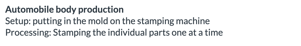  Which scenario(s) below is (are) sequential batching? There may be more