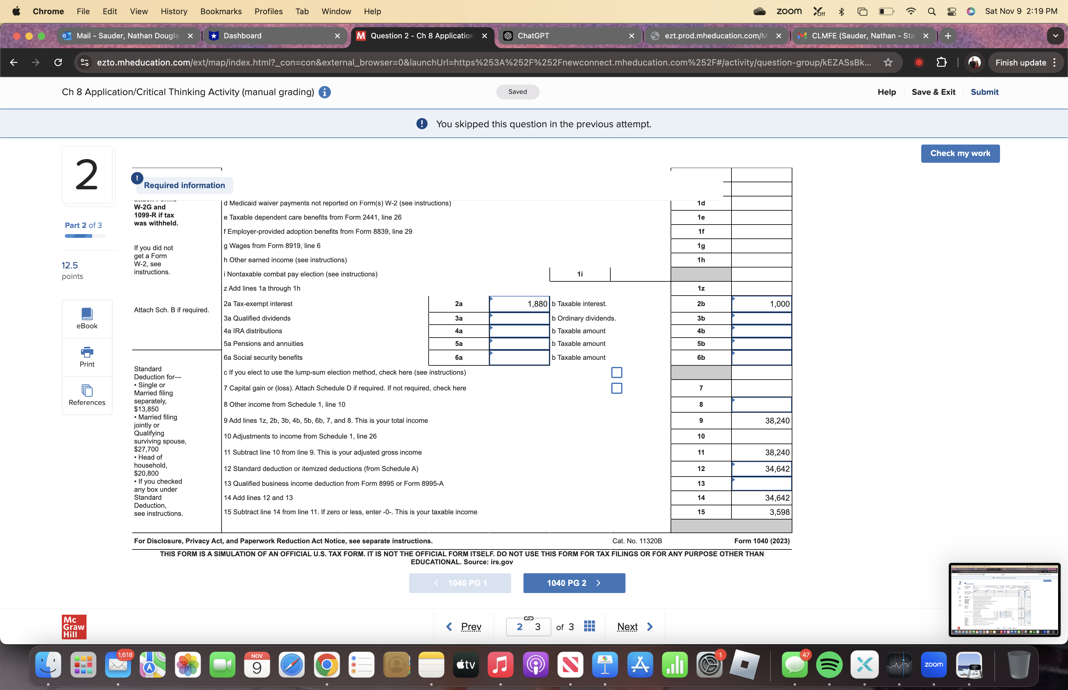 below.]Reba Dixon is a fifth-grade school teacher who earned a salary of
