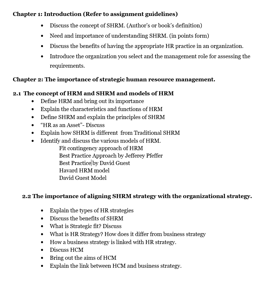  Chapter 1: Introduction (Refer to assignment guidelines) Discuss the concept of