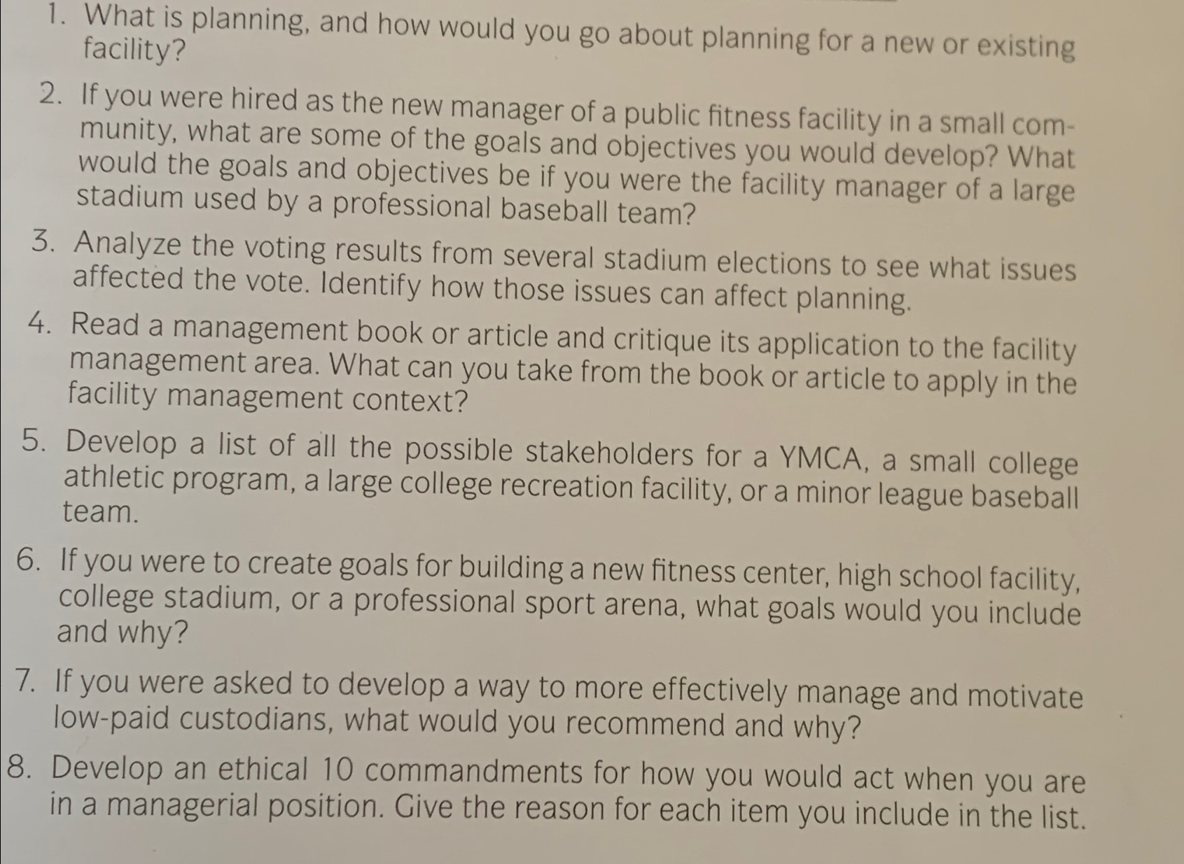  What is planning, and how would you go about planning for